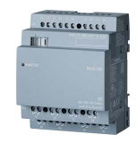 Módulo I/O marca Siemens Serie LOGO! DM16; Alimentación 230VAC/DC/Relé Entrada Digital 8DI Salida Digital 8DO 