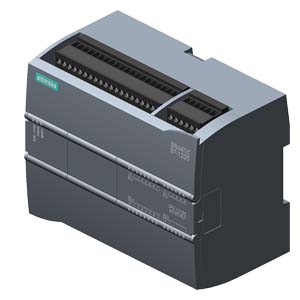 6ES7215-1BG40-0XB0 SIMATIC S7-1200, CPU 1215C, CPU compacta, relé AC/DC, 2 puertos PROFINET, E/S integradas: 14 DI 24 V DC; Relé de 10 OD 2 A, 2 AI 0-10 V DC, 2 AO 0-20 mA DC, fuente de alimentación: AC 85-264 V AC a 47-63 Hz, memoria de programa/datos 200 KB