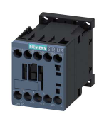 Contactor marca Siemens Serie SIRIUS 3RT2; Amperaje 7A Polos 3 Potencia (kW) 2.2kW Potencia (HP) 3HP Bobina 24VDC Contacto Aux 1NO