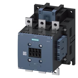 Contactor de potencia, AC-3e/AC-3 300 A, 160 kW / 400 V, CA (50-60 Hz) / CC Uc: 440-480 V 3 polos, contactos auxiliares 2 NA + 2 NC
