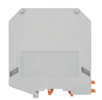 Bornera, marca Siemens, conexión por tornillo, borne de paso, Amperaje 232 A, 95 mm², gris