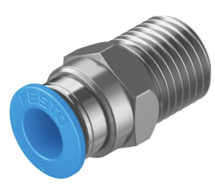 Racor rápido roscado QS-1/4-8,  8 mm