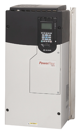 20F1ANC140JA0NNNNN Variador de CA 753, enfriado por aire, tipo abierto, 400 V CA trifásico, 140 amperios, 75 kW ND, 55 kW HD, entrada de CA con prchg, sin terminales de CC, estructura 6, filtrado, puente CM instalado, transistor DB, en blanco (sin HIM )