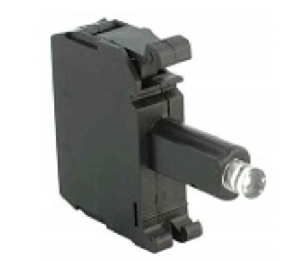 Bloque LED marca ALLEN BRADLEY Serie 800F; Alimentación 110VAC Color Verde Módulo Led 22mm      