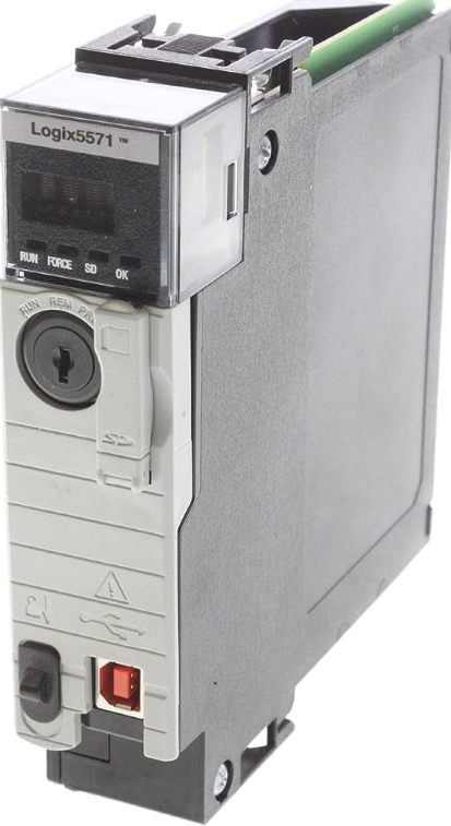 1756-L71 Controller, ControlLogix, 2 MB User Memory, 0.98MKB I/O Memory, USB Port, 500 Controller Connections, 4 Character Alpha/Numeric Display, 5ma @ 1.2VDC, 800ma @ 5.1VDC