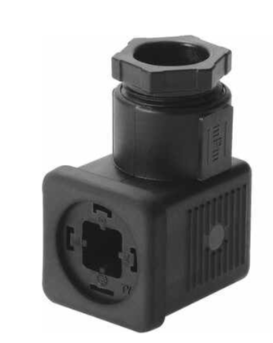 Conector marca FESTO Serie MSSD; Polos 4 Diámetro Cable 6-8mm Aplicacion en Electro válvula con Tornillo Central M3      