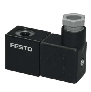 Bobina de Solenoide con Conector marca FESTO Serie MSFW; Bobina 110VAC        