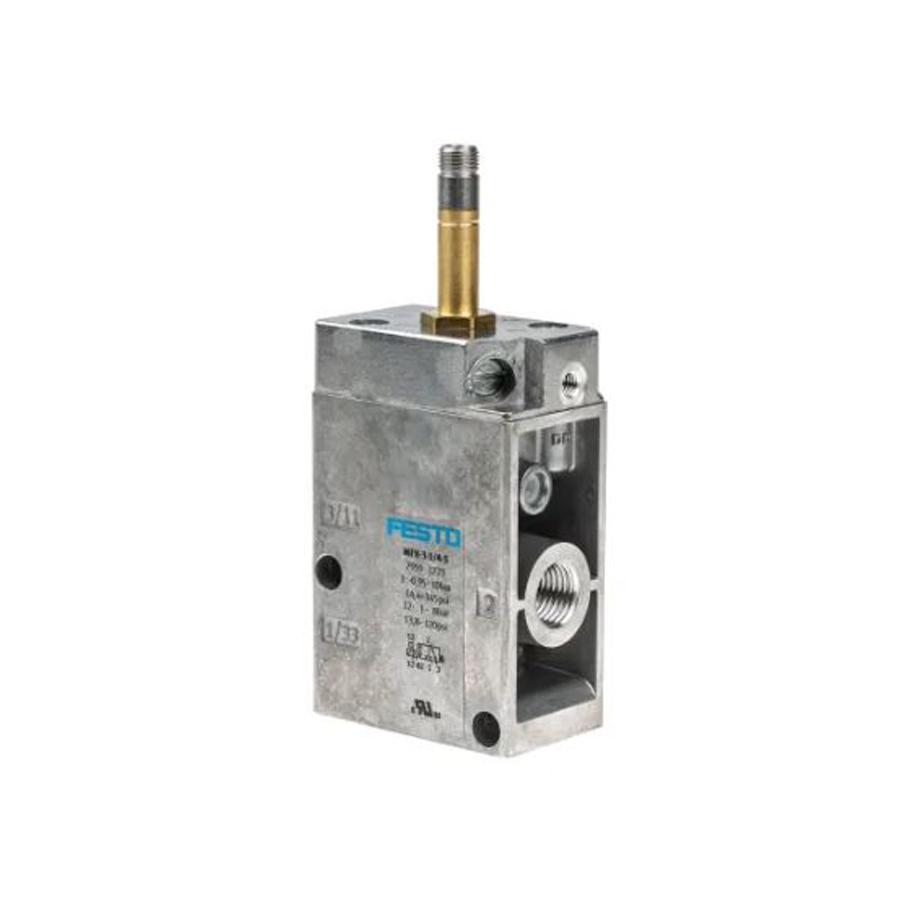 Electrovalvula FESTO serie MFH-3-1/2-S, conexion neumatica 1/2