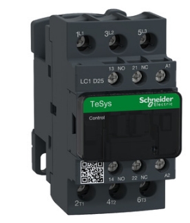 LC1D25R7 TeSys D - Contactor - 3P AC-3 - <=440 V 25A, AUX 1 NA + 1 NC, - bobina 440VCA