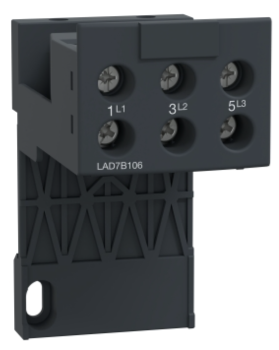 LAD7B106 Borne de conexión tornillo - 3 polos - para LC1D35