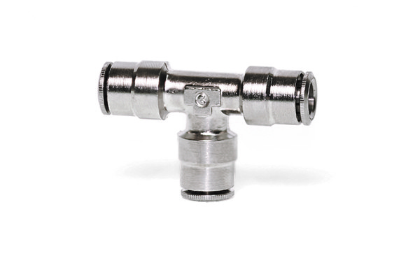 Racor Super Rápido / unión Tipo T marca CAMOZZI Serie 6000; Diámetro 10mm        