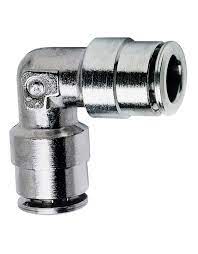 Racor Super Rápido / unión Tipo L marca CAMOZZI Serie 6000; Diámetro 6mm        