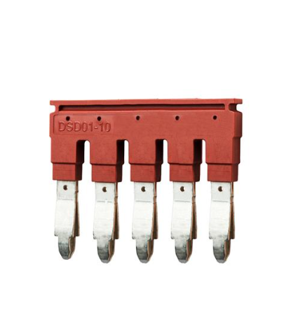 Puente p/ Borneras marca DINKLE Serie DSD; Paso 10mm Polos 5. (DSD01-1005N)       