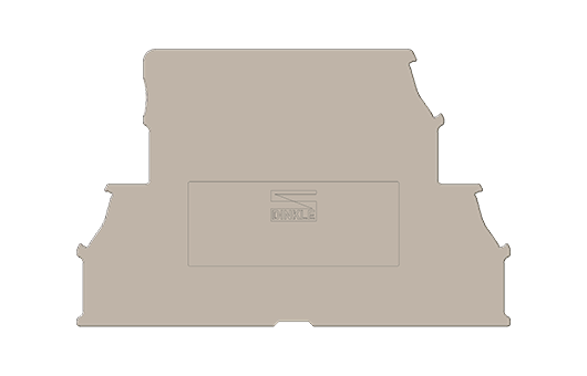 Tapadera de bornera portafusible doble