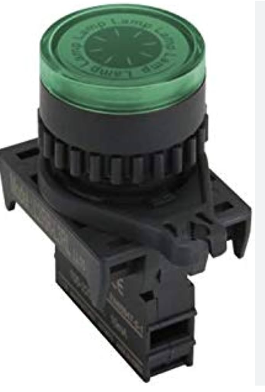 Luz Piloto LED marca AUTONICS Serie L2RR ; Color Verde Diámetro 22mm Alimentación 110-230VAC      