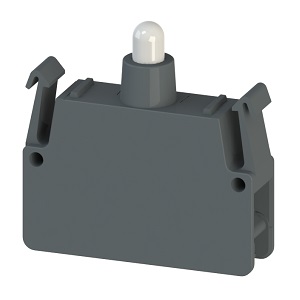 Bloque LED marca PIZZATO Serie E2; Color Blanco Alimentación 12-30VAC/DC       