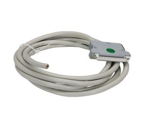Cable de conexión de PLC marca MITSUBISHI Serie COMMON; Conector Sub-D pines 37 / Cable abierto Longitud de Cable 3M       