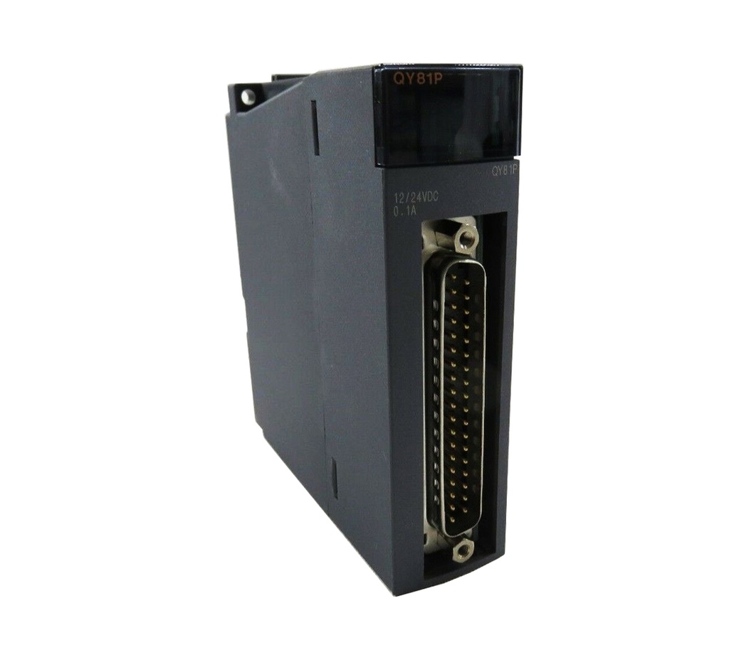 QY81P Módulo de 32 salidas transistor (conector de 37 pines) 24 V CC; 0.1 A,