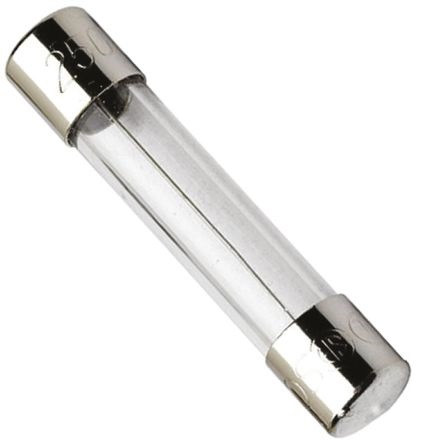 Fusible marca GENERICO Serie FUS; Amperaje 2A Medida 6x32mm       