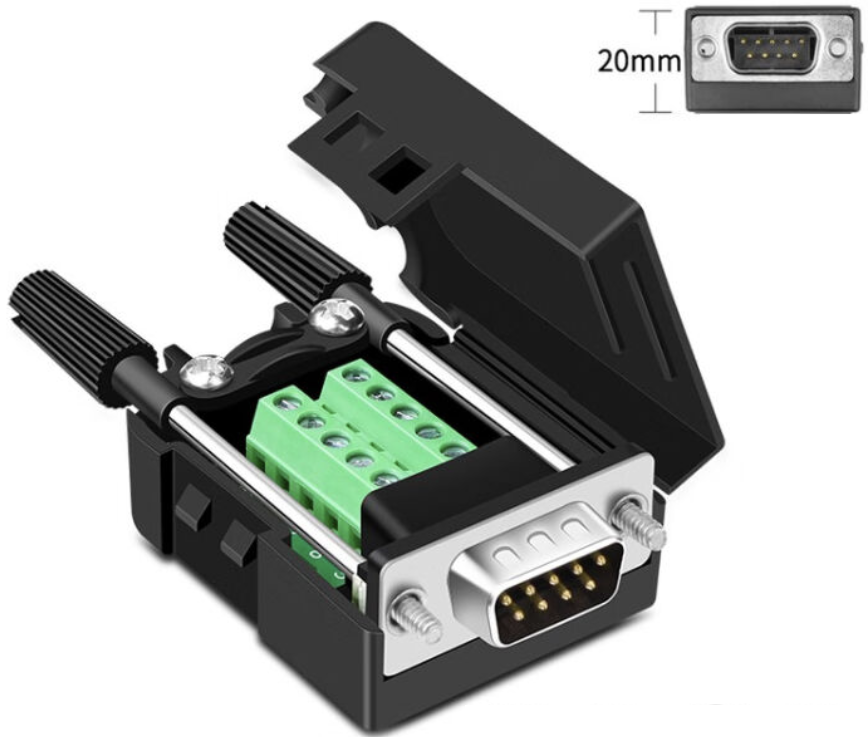 [DB9-CONNECTOR-MACHO] Conector DB9 Macho