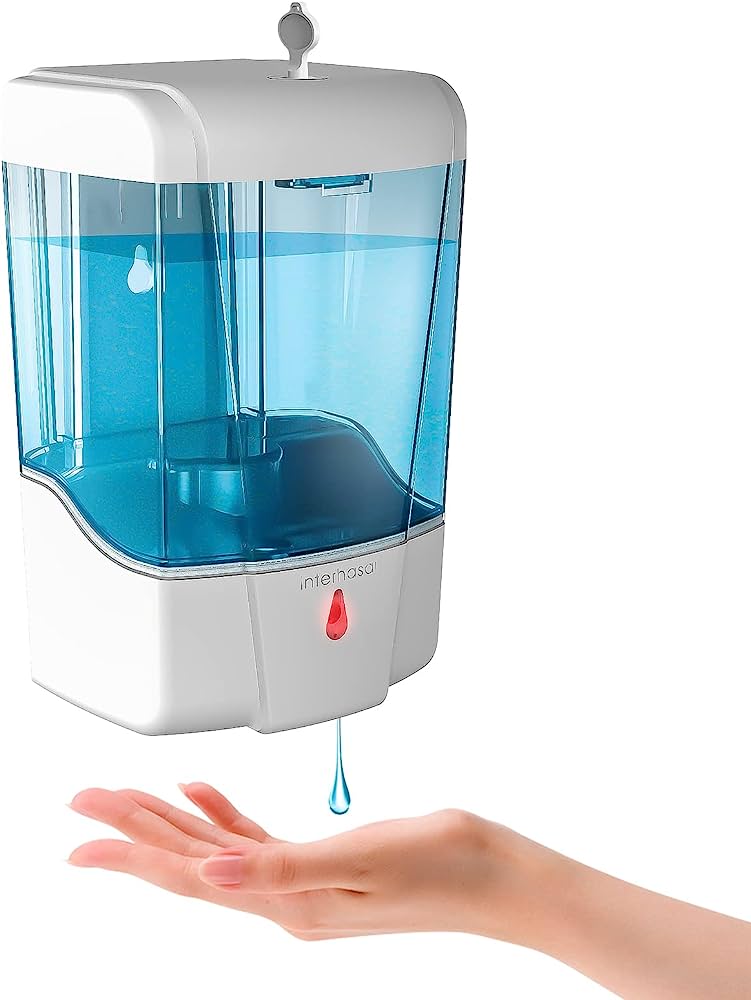 Dispensador Automatico de gel / jabón para montaje en pared      