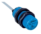 PROXIMITY SENSOR 6028411 SHIELDED 16MM RANGE 20...250VAC NO/NC OUTPUT 2M CABLE