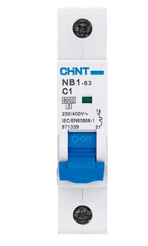 [180283] NB1-63 C1 BREAKER DE 1P 6 ka