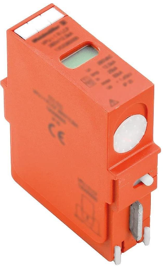 Supresor de Voltaje Tipo II marca Weidmüller Serie PU II; Voltaje de Operación 230/400VAC Corriente de Descarga Max. 40kA Polos 1  
