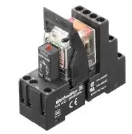 Módulo de relé, Número de contactos: 3, Contacto CO con botón de prueba AgNi, Tensión nominal de control: 24 V CC, Corriente continua: 10 A