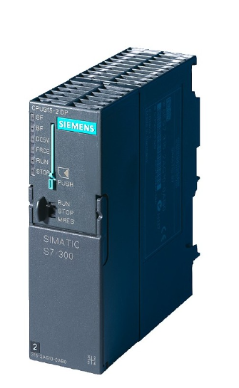 Módulo CPU de PLC SIMATIC S7 marca Siemens Serie S7-300; Alimentación 24VDC        