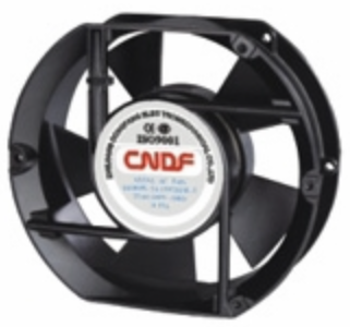 Ventilador Axial AC marca CNDF Serie TA15052; Dimensiones 150x172x51mm 220VAC