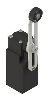 Limit Switch marca PIZZATO serie FR; Actuador Palanca Ajustable Diámetro rod. 20mm Entrada Roscada M20x1.5 Contacto 1NO Contacto 1NC