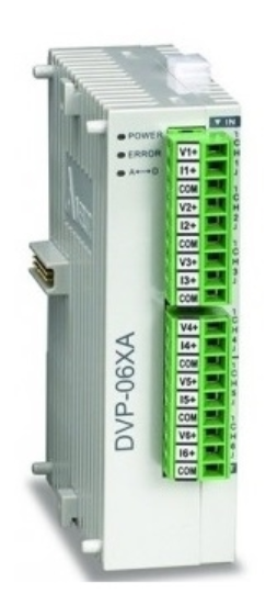 [DVP06XA-S2] 4AI/2AO function module for SS/SA/SX/SC/SV