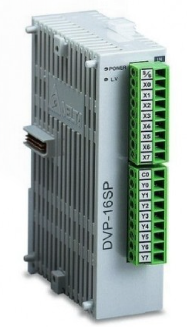 [DVP16SP11R] 8I/8O extension, relay output