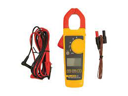 Fluke 324 True-RMS - Abrazadera con temperatura y capacitancia, mide la corriente de CA hasta 400 A y voltaje CA/CC hasta 600 V