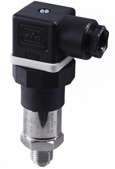Sensor de presión - Básico marca JUMO Serie 401002; Entrada 0-40bar / 580Psi Salida 4-20mA - Hilos 2 conexión Rosca G1/4      