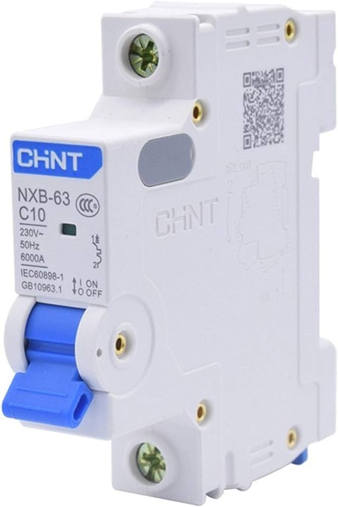 Breaker para Riel Din Chint 1 polos 6A 