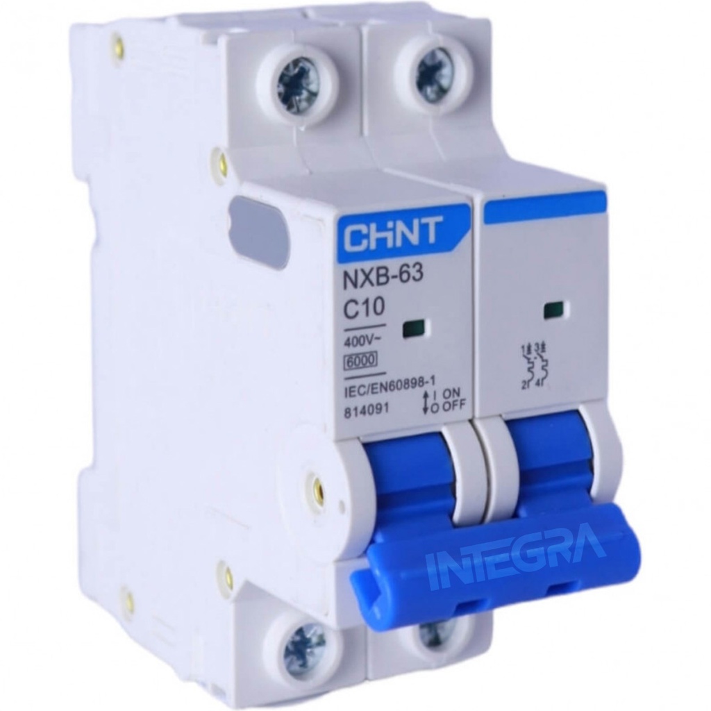 Minibreaker Chint -63 2P C50 6kA