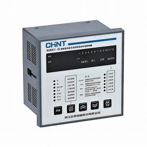 [NWK1-GR-12GB] Controlador de Factor de Potencia CHINT, serie MWK1; RS485 / (100-800)V 12 líneas