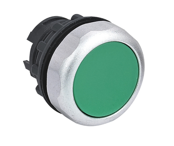 Cabezal Pulsador Rasante Verde marca CHINT