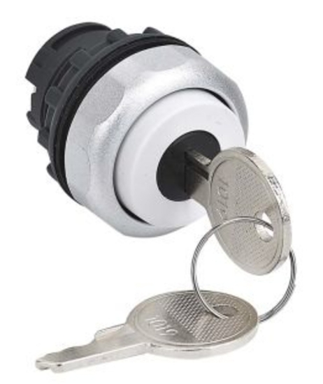 Cabeza selector 3 pos. + llave (extraccion en 3 pos) (SIN cuerpo ni contactos)