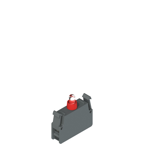 Bloque LED  Marca Pizzato Serie E2 LP; Voltaje 12-24VAC/DC Color Rojo