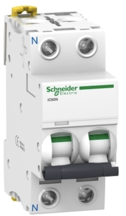 Breaker para Riel Din SCHNEIDER, 1P+N, 4A, C.