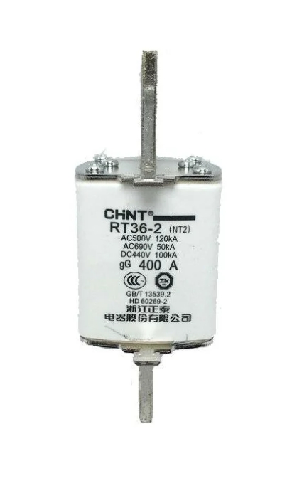 Fusible marca CHINT, NH2 400A gG