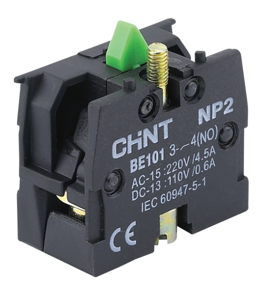 Bloque de Contacto marca CHINT; 1NO para NP2