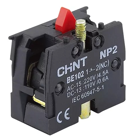 Bloque de Contacto marca CHINT; 1NC para NP2