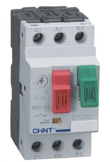 NS2-25 1-1.6A Guardamotor de 1-1.6A