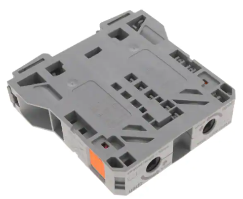 Bornera 50mm² marca WAGO Serie POWER CAGE CLAMP; Amperaje 150A calibre 8-1/0AWG Polos 2 Conexión push