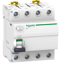 Breaker para Riel Din marca Schneider Electric Serie Acti9; Amperaje 25A Polos 4 Curva A 