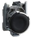 XB4BA21 Cuerpo pulsador rasante normalmente abierto negro Harmony XB4